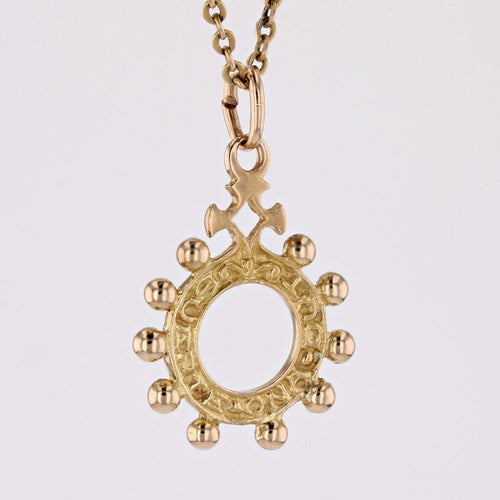 Pendentif Pendentif chapelet basque en or 58 Facettes 23-214