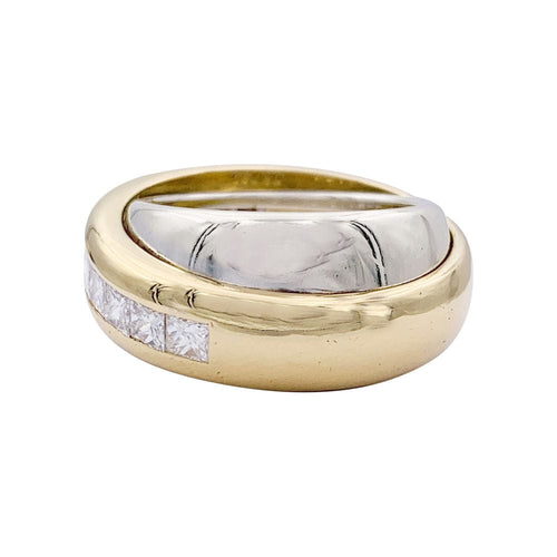 Bague 52 Bague Cartier, "Odyssée", deux ors, diamants. 58 Facettes 33057