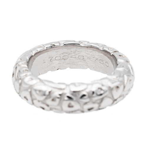 Bague 52 Chaumet Bague Jonc Or blanc 58 Facettes 2609070CN