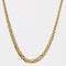 Collier Collier maille palmier en chute or jaune 58 Facettes CVCO10