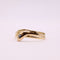 Bague Bague serpent or jaune et saphir 58 Facettes