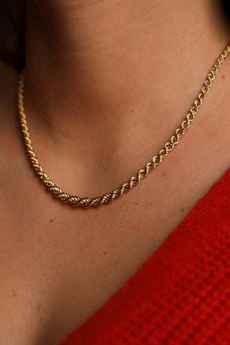 Collier Collier Torsadé Or jaune 58 Facettes 2217597CN