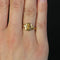 Bague 53 Bague citrine or jaune d'occasion 58 Facettes 19-010B