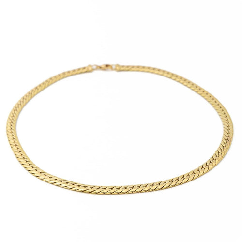 Collier Collier Maille serpent Or jaune 58 Facettes 2200969CN