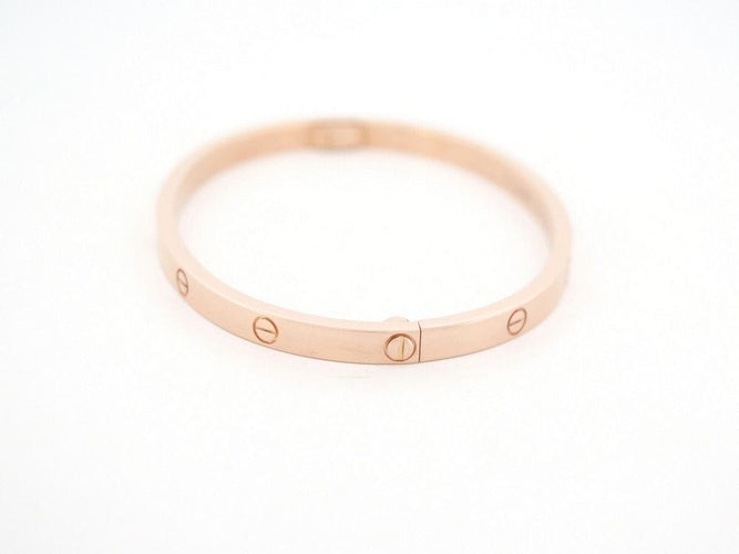 Bracelet bracelet CARTIER love pm 15 cm or rose 18k 58 Facettes 257579