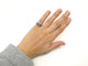 Bague 52 bague REPOSSI antifer 4 rangs or 18k noir et diamants 1.55cts t52 58 Facettes 243552