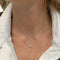 Collier Collier Dinh Van, "Le Cube", or blanc, diamant. 58 Facettes 32046