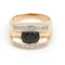 Bague 57 Bague Or jaune Saphir 58 Facettes 1589322CN