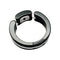 Bague 53 Bague Chanel "Ultra" en céramique, or blanc et diamants. 58 Facettes 31052