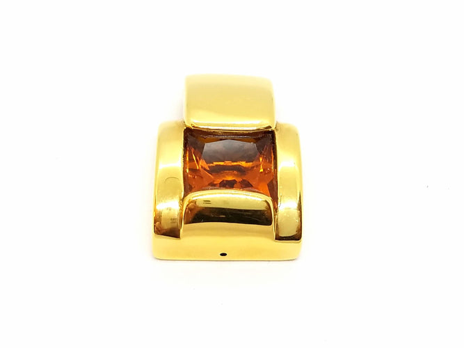 Pendentif Pendentif Or jaune Citrine 58 Facettes 06529CD
