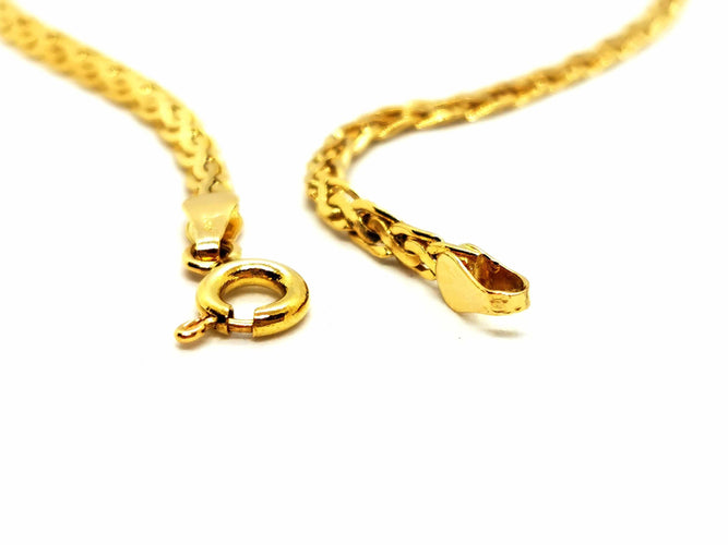 Bracelet Bracelet Maille haricot Or jaune 58 Facettes 1637052CN