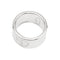 Bague 53 Bague Hermès "Eclipse Ruban" en argent. 58 Facettes 30731