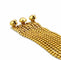 Bracelet Cartier. Bracelet Draperie or jaune 18K 58 Facettes