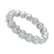 Bague 52 Alliance tour complet or blanc, diamants. 58 Facettes 31323
