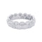 Bague 57 Bague Fred, "Une Ile d'or", or blanc, diamants. 58 Facettes 32393