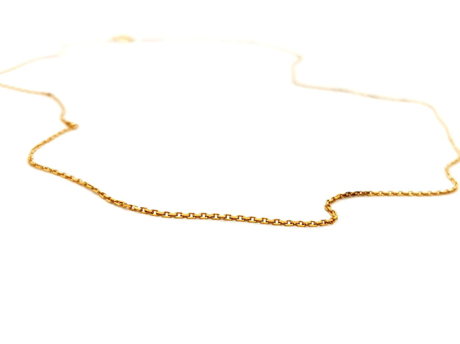 Collier Collier Maille forçat Or jaune 58 Facettes 1152846CD