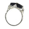 Bague 54 Bague Art Déco diamant et onyx 58 Facettes 19324-0206