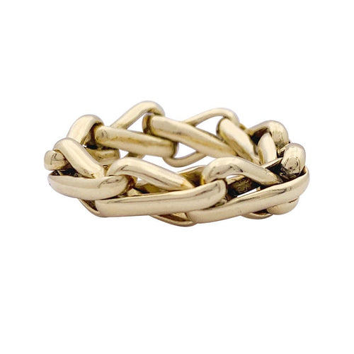 Bague 51 Bague Pomellato vintage, or jaune 58 Facettes 33251