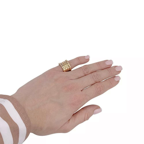 Bague 48 Bague Bulgari, "B.Zero1", or jaune 58 Facettes 32690