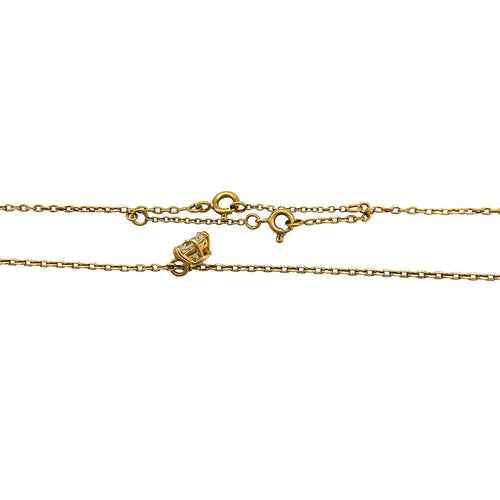 Collier Collier diamant 0,97 ct en or jaune. 58 Facettes 30947