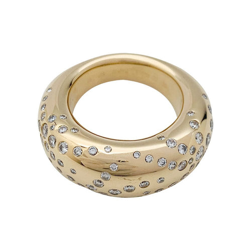Bague 50 Bague Chaumet, "Anneau Feux d'Artifices", or jaune, diamants. 58 Facettes 31111