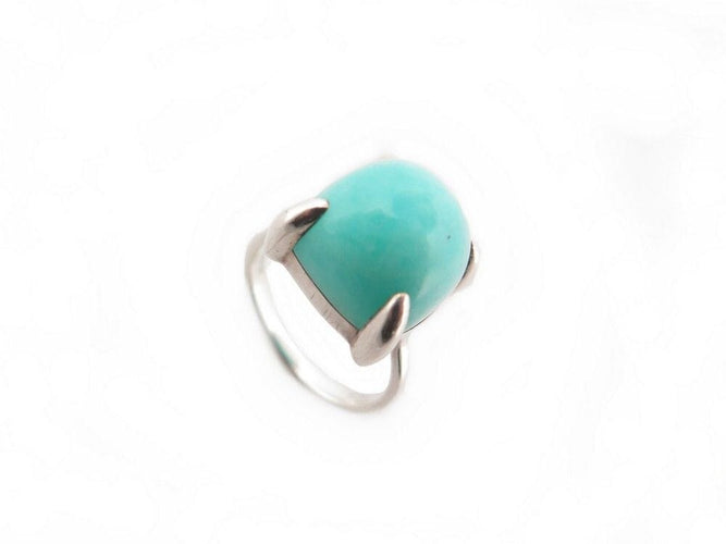 Bague 49 bague TIFFANY & CO sugar stacks paloma picasso 49 amazonite en argent 58 Facettes 253576