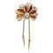 Broche Broche vintage or rose, platine et diamants. 58 Facettes 32115
