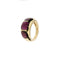 Bague Bague avec grenats 58 Facettes 31196