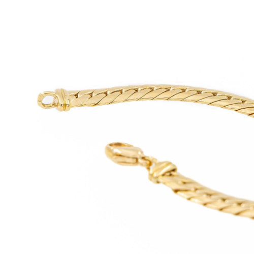 Collier Collier Maille anglaise Or jaune 58 Facettes 2112636CN