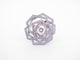 Bague 55 bague CHANEL camelia 1932 or blanc 18k & 167 diamants 2.31ct 58 Facettes 255365