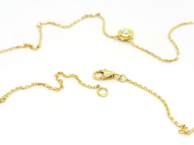 Collier Collier Or jaune 58 Facettes 579089RV