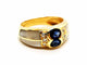 Bague 54 Bague Or jaune Saphir 58 Facettes 1161973CD