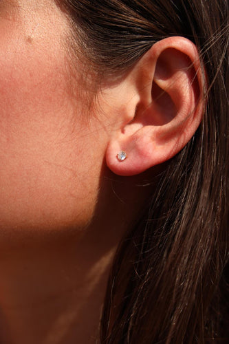 Boucles d'oreilles Boucles d'oreilles puces Or jaune Diamant 58 Facettes 2484497CN