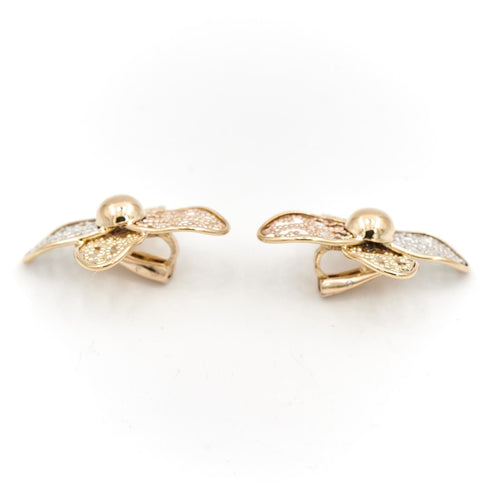 Boucles d'oreilles Boucles d'oreilles Clips Or rose 58 Facettes 1752736CN