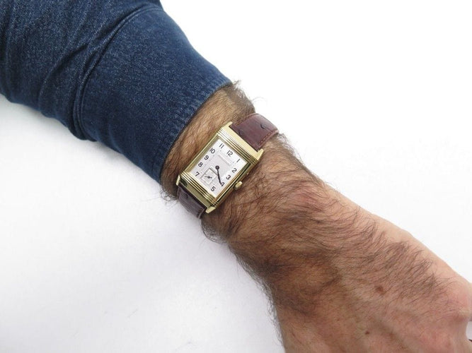Montre montre jaeger lecoultre reverso duo face 270.140.542 or mecanique 58 Facettes 234821