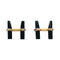 Boutons de manchette Boutons de manchette Cartier 3 ors, bâtonnets interchangeables. 58 Facettes 31735