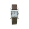 Montre Montre Hermès "Heure H" en acier, cuir. 58 Facettes 31252