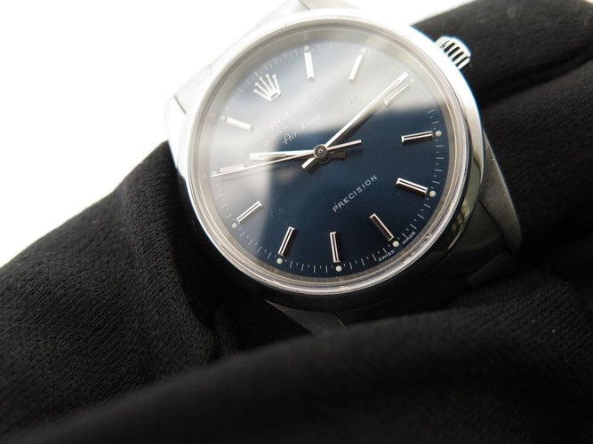 Montre montre ROLEX osyter perpetual air king acier 34mm automatique 58 Facettes 255418