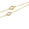Collier Collier avec topaze et quartz 58 Facettes 34864