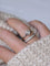 Bague Alliance Américaine Art Déco diamants 58 Facettes