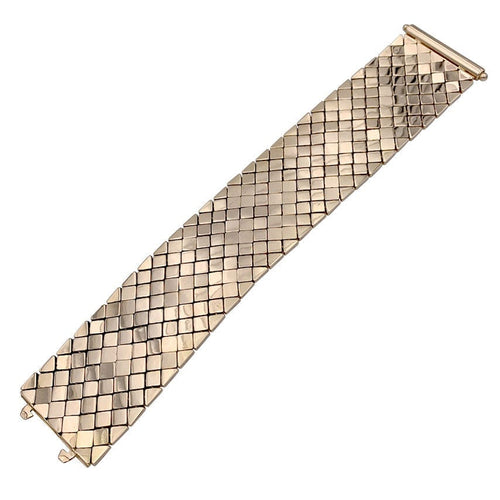Bracelet Bracelet manchette vintage or rose. 58 Facettes 32479
