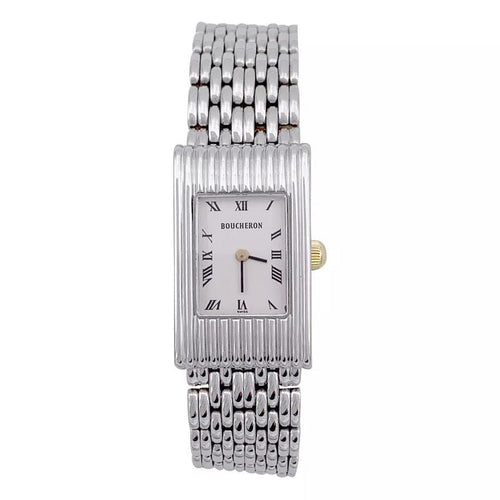 Montre Montre Boucheron, "Reflet", acier. 58 Facettes 32149