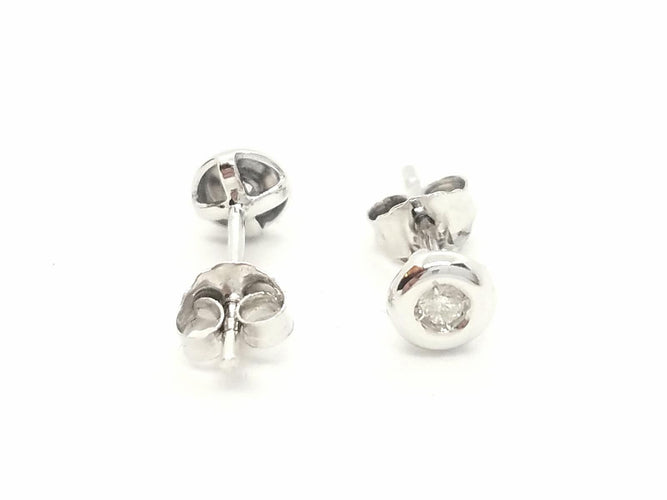 Boucles d'oreilles Boucles d'oreilles Or blanc Diamant 58 Facettes 579246RV