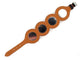 Bracelet bracelet HERMES passage cloute gm en cuir box 58 Facettes 253516