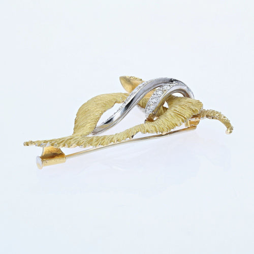 Broche Broche vintage en or amati et diamants 58 Facettes 22-421