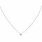 Collier Dinh Van Collier Le Cube Diamant Or blanc Diamant 58 Facettes 2865691RV