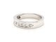 Bague 53 Bague Demie alliance Or blanc Diamant 58 Facettes 578777RV