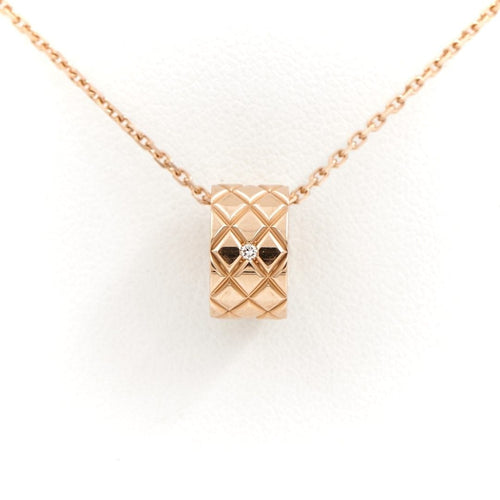 Collier Collier Or rose Diamant 58 Facettes 1680614CN