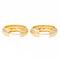 Boucles d'oreilles Boucles d'oreilles Créoles Or jaune 58 Facettes 2139999CN