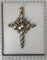 Pendentif Pendentif croix, diamant taille rose 58 Facettes 23054-0078